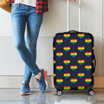Rainbow Pixel 8-Bit LGBT Pride Heart Luggage Cover