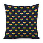 Rainbow Pixel 8-Bit LGBT Pride Heart Pillow Cover