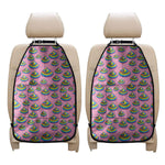 Rainbow Poop Pattern Print Car Seat Organizers