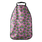 Rainbow Poop Pattern Print Car Seat Organizers