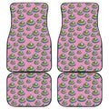 Rainbow Poop Pattern Print Front and Back Car Floor Mats
