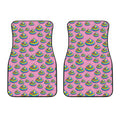 Rainbow Poop Pattern Print Front Car Floor Mats