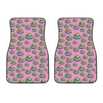 Rainbow Poop Pattern Print Front Car Floor Mats