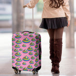 Rainbow Poop Pattern Print Luggage Cover