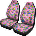 Rainbow Poop Pattern Print Universal Fit Car Seat Covers