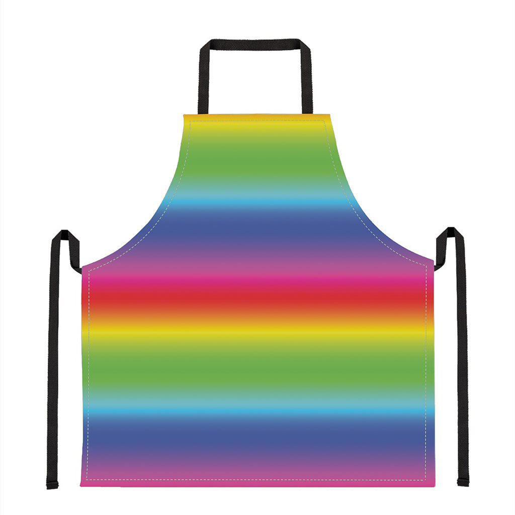 Rainbow Print Apron