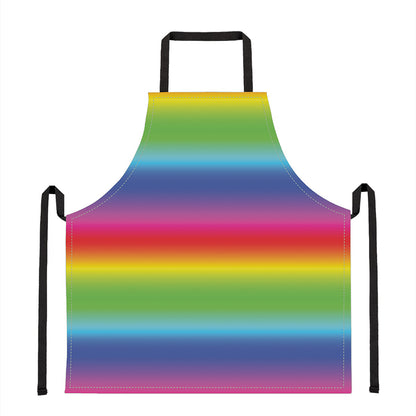 Rainbow Print Apron
