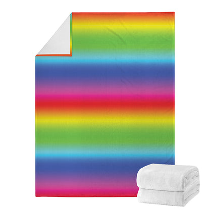 Rainbow Print Blanket