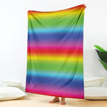 Rainbow Print Blanket