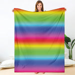Rainbow Print Blanket