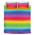 Rainbow Print Duvet Cover Bedding Set