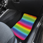 Rainbow Print Front Car Floor Mats