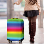 Rainbow Print Luggage Cover