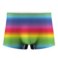 Rainbow Print Men's Boxer Briefs