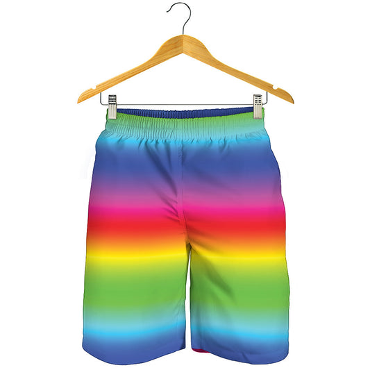 Rainbow Print Men's Shorts