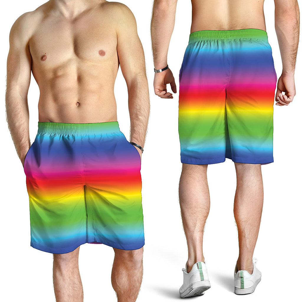 Rainbow Print Men's Shorts