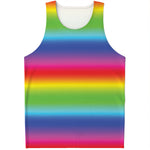 Rainbow Print Men's Tank Top
