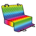 Rainbow Print Pet Car Back Seat Cover