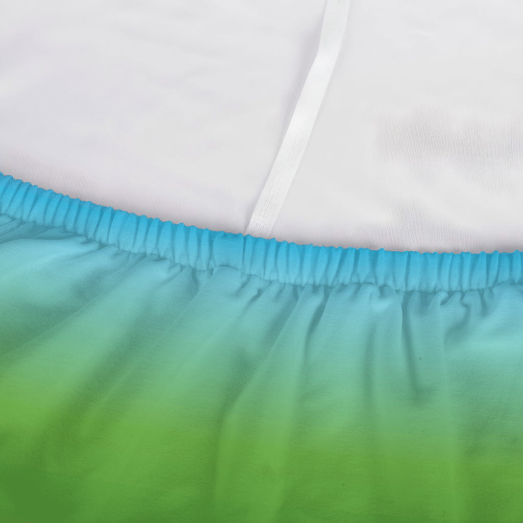 Rainbow Print Sofa Cover
