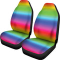 Rainbow Print Universal Fit Car Seat Covers