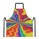 Rainbow Psychedelic Print Apron