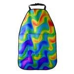 Rainbow Psychedelic Trippy Print Car Seat Organizers