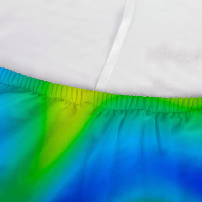 Rainbow Psychedelic Trippy Print Sofa Cover