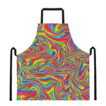 Rainbow Rave Print Apron