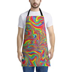 Rainbow Rave Print Apron