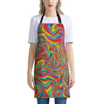Rainbow Rave Print Apron