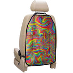 Rainbow Rave Print Car Seat Organizers