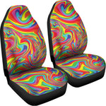 Rainbow Rave Print Universal Fit Car Seat Covers
