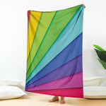 Rainbow Shades Print Blanket