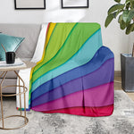 Rainbow Shades Print Blanket