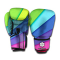 Rainbow Shades Print Boxing Gloves