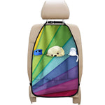 Rainbow Shades Print Car Seat Organizers