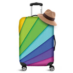 Rainbow Shades Print Luggage Cover