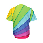 Rainbow Shades Print Men's Baseball Jersey