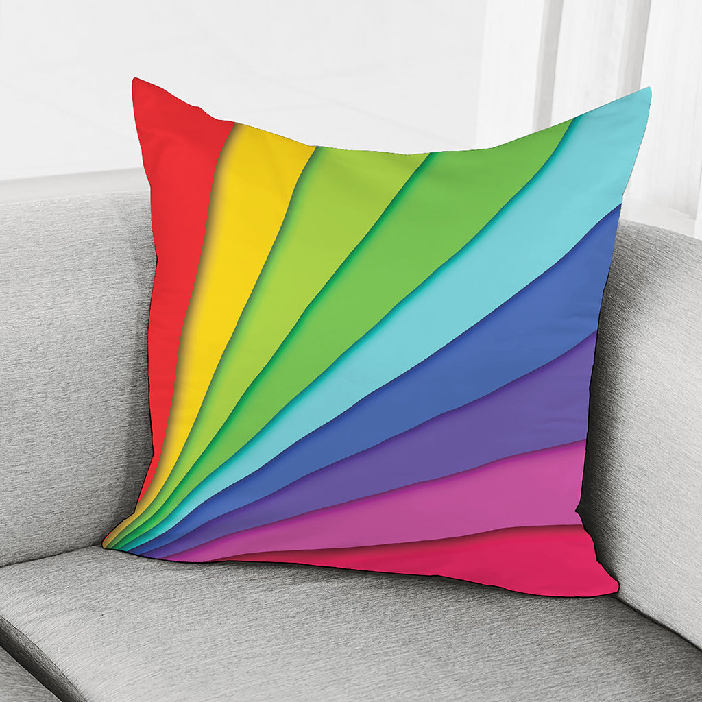 Rainbow Shades Print Pillow Cover