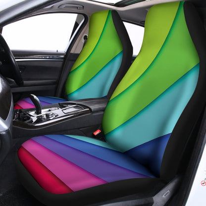 Rainbow Shades Print Universal Fit Car Seat Covers