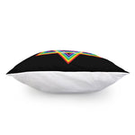 Rainbow Star of David Print Pillow Cover