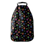 Rainbow Stars Pattern Print Car Seat Organizers