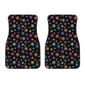 Rainbow Stars Pattern Print Front Car Floor Mats