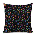 Rainbow Stars Pattern Print Pillow Cover