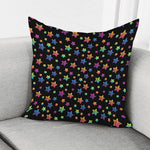 Rainbow Stars Pattern Print Pillow Cover