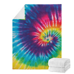 Rainbow Tie Dye Print Blanket