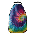 Rainbow Tie Dye Print Car Seat Organizers