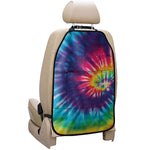 Rainbow Tie Dye Print Car Seat Organizers