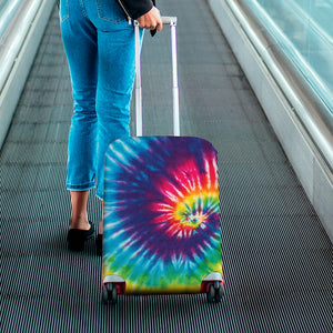 Rainbow Tie Dye Print Luggage Cover