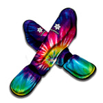 Rainbow Tie Dye Print Muay Thai Shin Guard